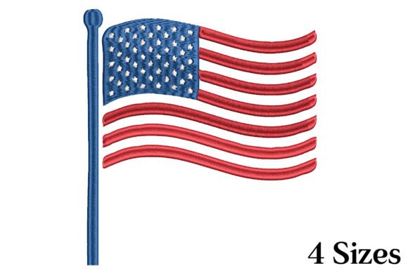 American Flag Embroidery Design: A Timeless Symbol of Patriotism and Craftsmanship