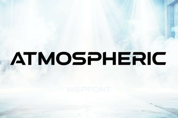 Atmospheric: A Bold Font for Strong Branding and Impactful Design