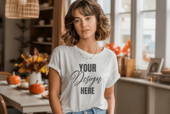 Comfort Colors Halloween T-Shirt Mockup