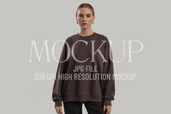 Gildan 18000 Dark Chocolate Sweatshirt M