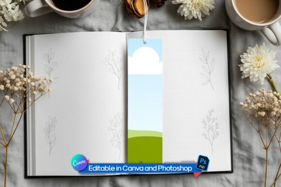 Reading Marker Bookmark Mockup: A Professional Tool for Presenting Designs