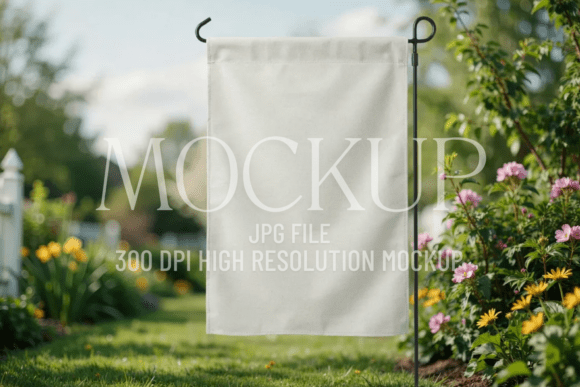 Summer Garden House Banner Mockup